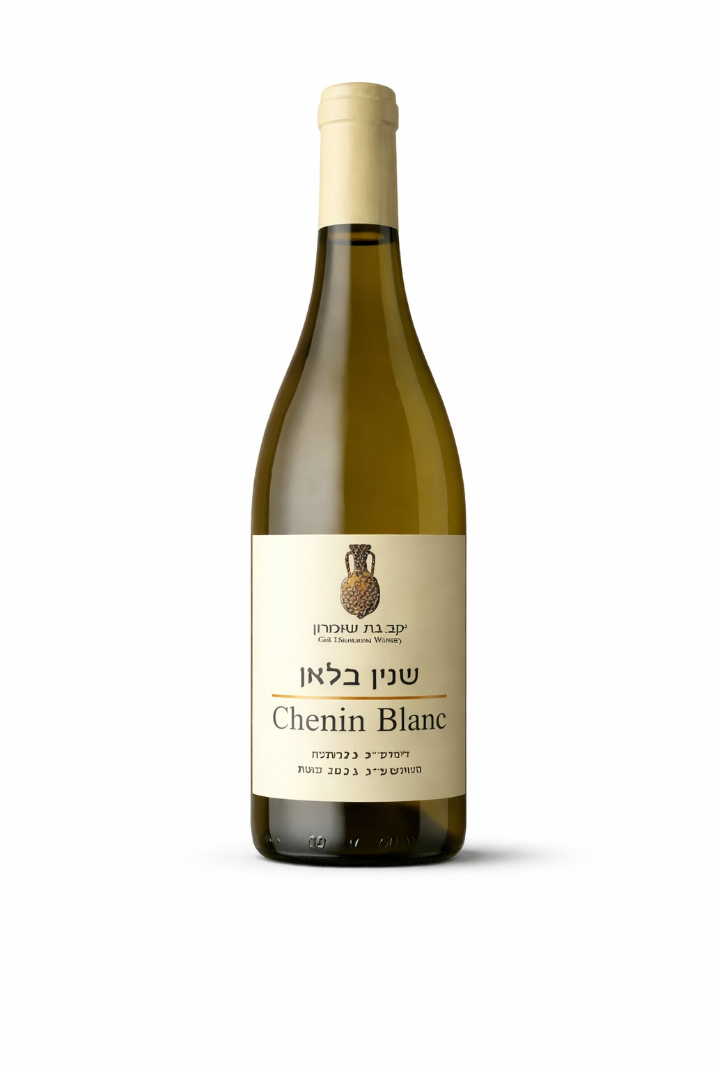 בקבוק יין לבן